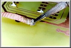 Solder Wick is a good way to desolder a joint