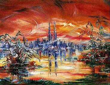 One of Konrad Zuse's paintings