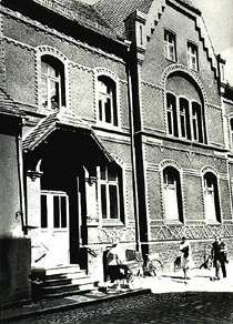 The post office where Konrad Zuse lived in Hoyerswerda/Germany (1928)