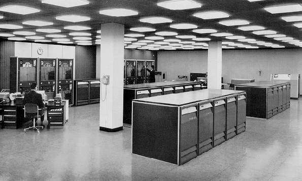 A computer center containing Z25 machines