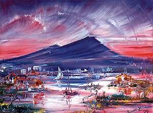 One of Konrad Zuse's oil paintings